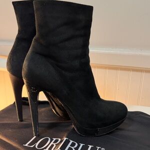 LORIBLU suede leather boots 🇮🇹 Italy
